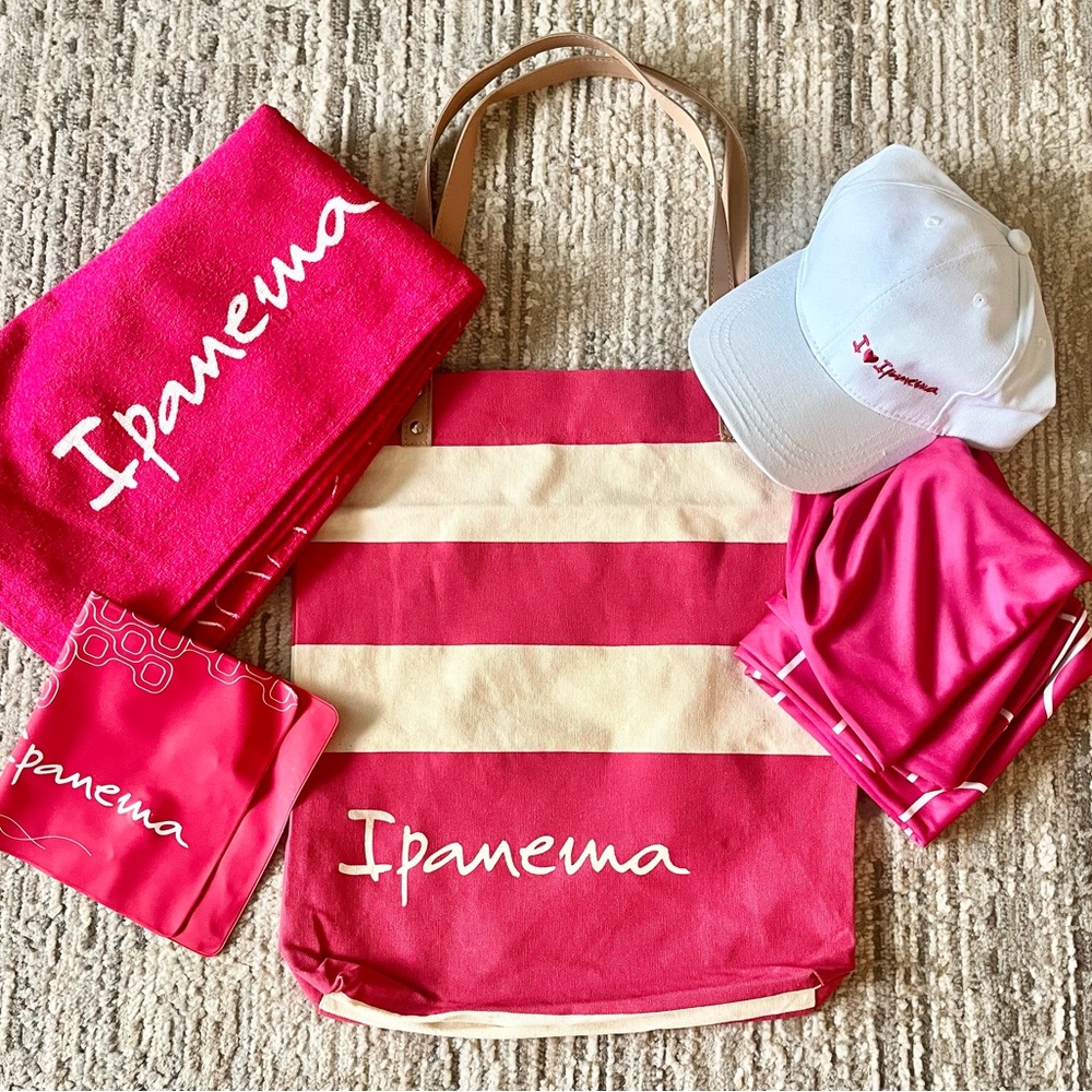 NEW Ipanema Pink Summer Beach Pool Set
